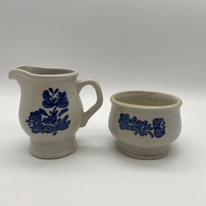 Pfaltzgraff Yorktowne Creamer Pitcher And Sugar Bowl - Replacement Set